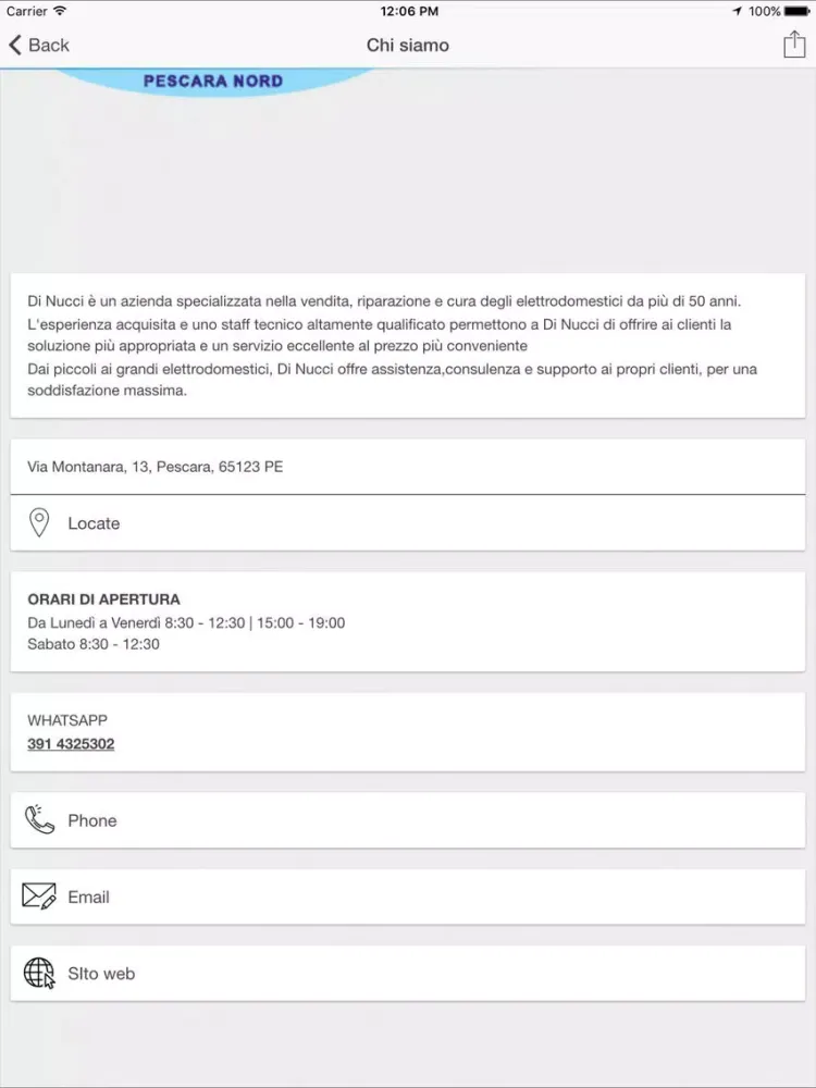 تصاویر Di NUCCI Srl Pescara Nord iPad 