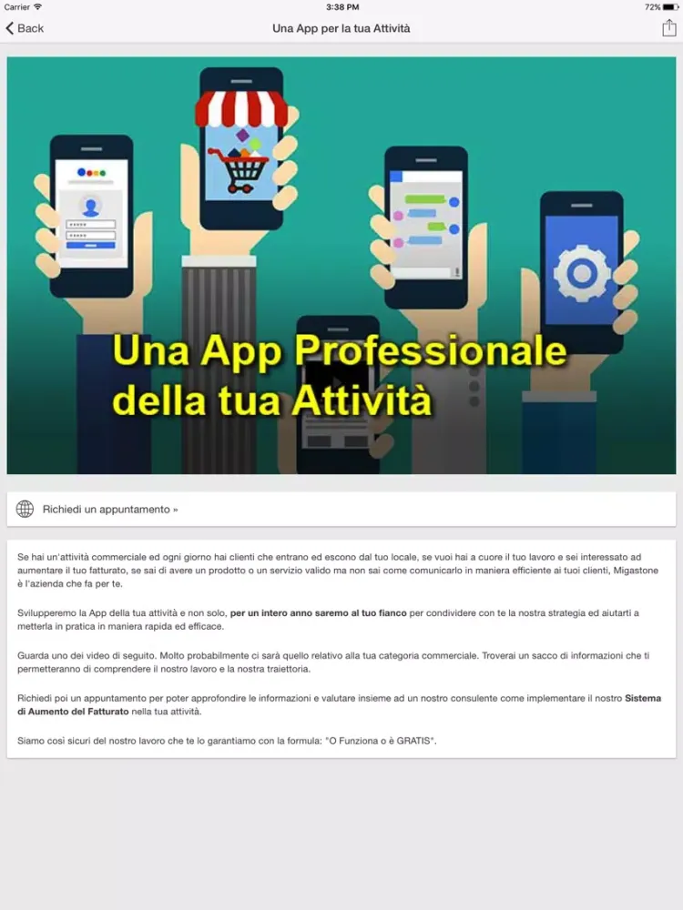 Migastone Milano est iPad  Screenshots