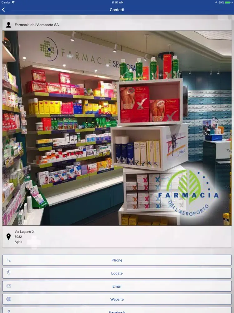 Screenshot di Farmacia Aeroporto iPad 