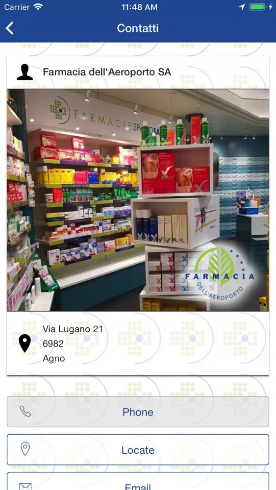 Screenshot di Farmacia Aeroporto