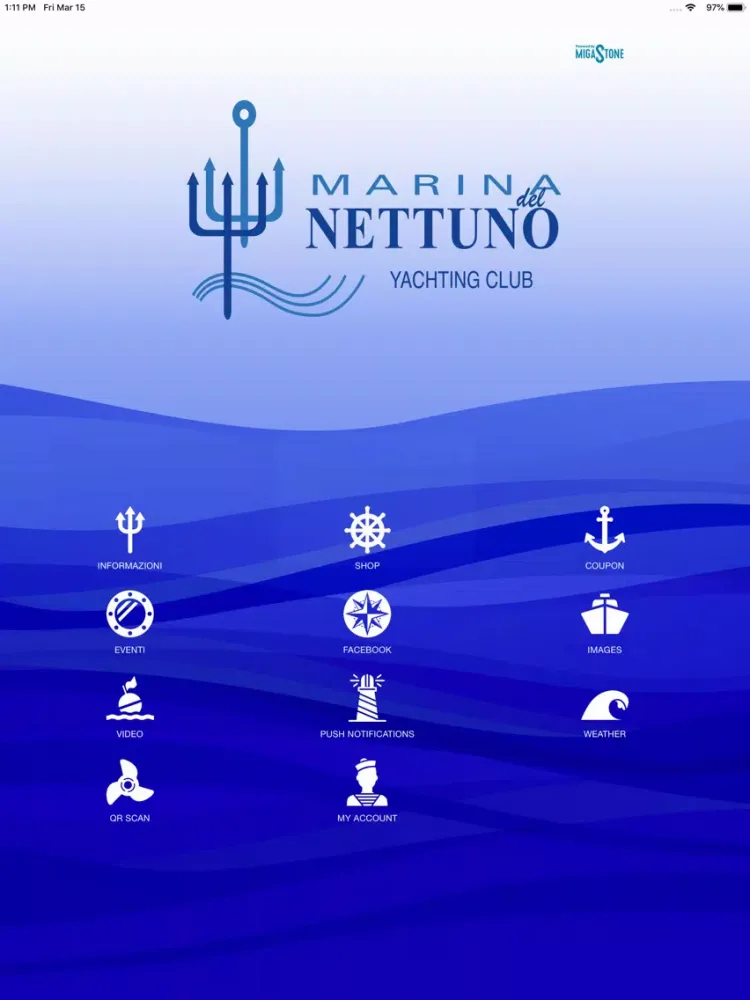 Ảnh chụp màn hình của Marina del Nettuno iPad 