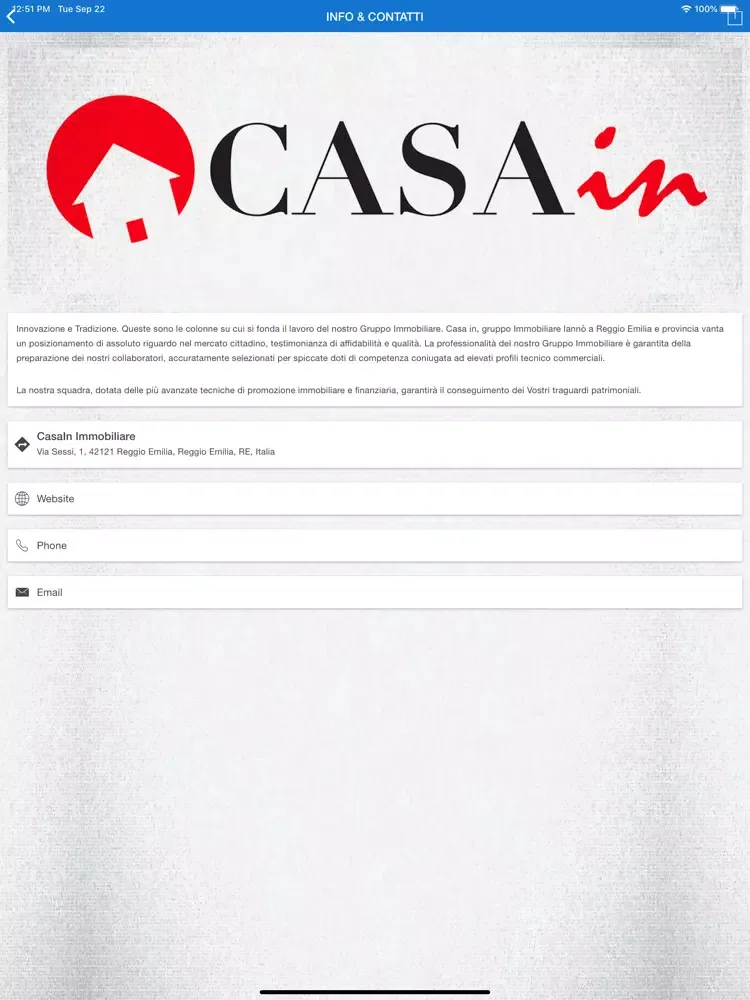 Casain Segnalazioni iPad  Ekran Görüntüleri