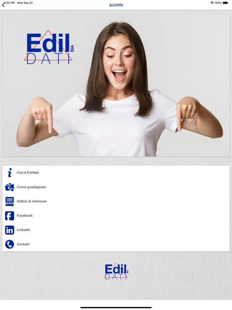 SEGNALA EDILDATI iPad  স্ক্রিনশট