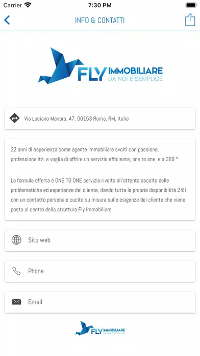 Screenshot di FLY IMMOBILIARE