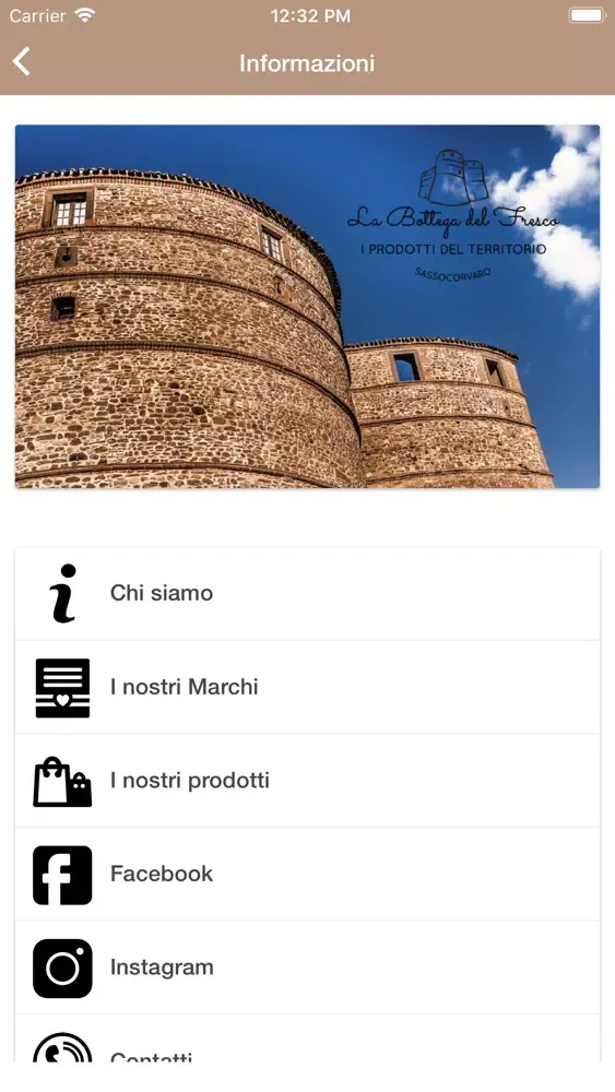 Screenshot di La Bottega del Fresco