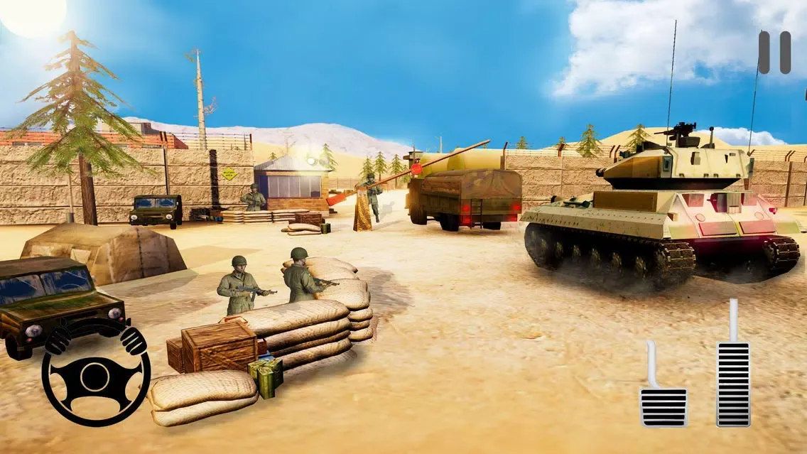 US Army Truck driving & Plane應用截圖