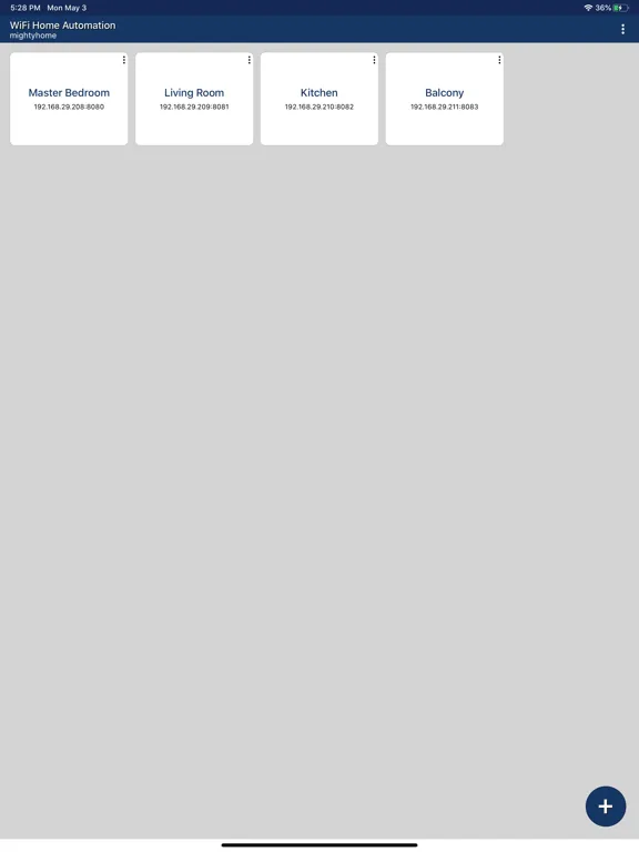 Screenshot di WiFi Home Automation iPad 