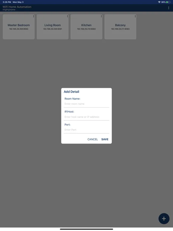 Screenshot di WiFi Home Automation iPad 