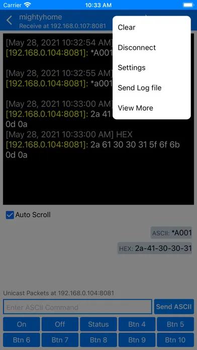 UDP Terminal स्क्रीनशॉट