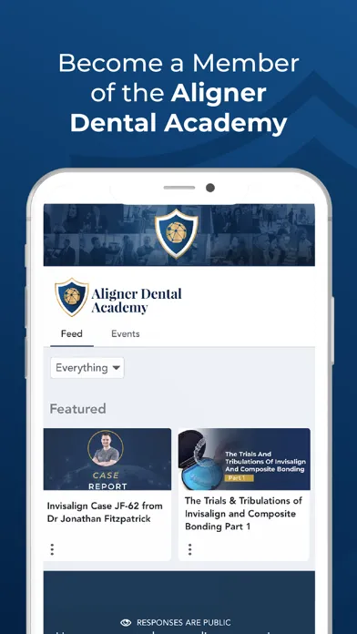 Tangkapan layar Aligner Dental Academy