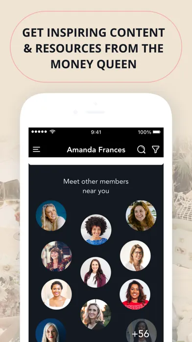 Ảnh chụp màn hình của Amanda Frances Money Queen