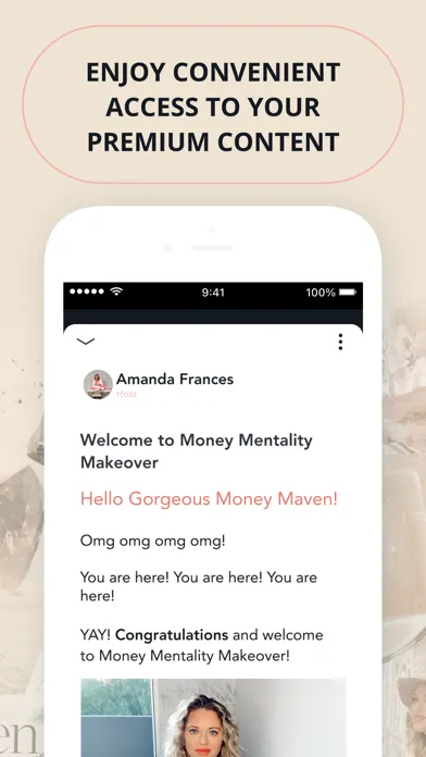 Ảnh chụp màn hình của Amanda Frances Money Queen