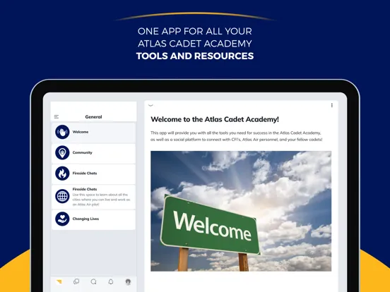 Atlas Cadet Academy iPad  سکرین شاٹس