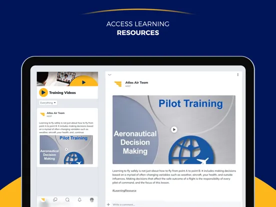 Atlas Cadet Academy iPad  سکرین شاٹس