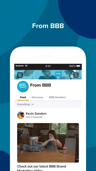 Tangkapan layar BBB® Member Business Community