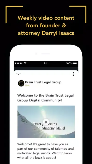 Zrzuty ekranu Brain Trust Legal Group