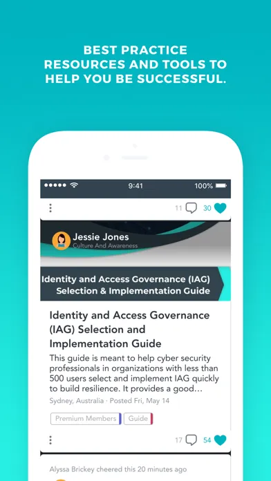 Capturas de tela do Cyber Leadership Hub