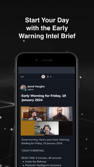Early Warning Network Screenshots