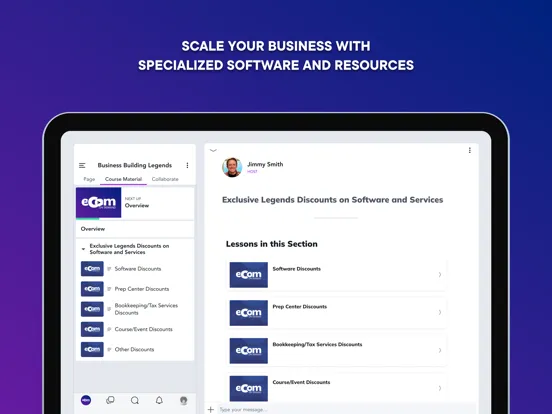 eCom on Demand iPad  Screenshots