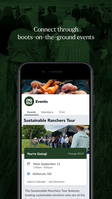 Capturas de pantalla de ConnectedAg Community