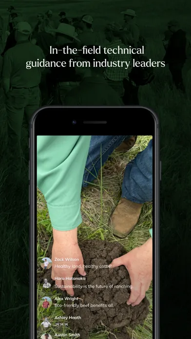 Capturas de pantalla de ConnectedAg Community