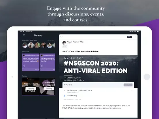 Capturas de tela do NatSecGirlSquad Herd Mentality iPad
