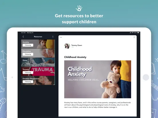 Child Psych App iPad  سکرین شاٹس