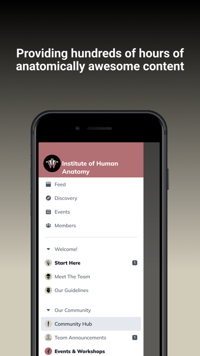 Institute of Human Anatomy سکرین شاٹس