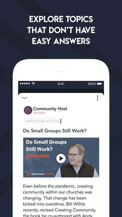 Captures d'écran de Irresistible Church Network