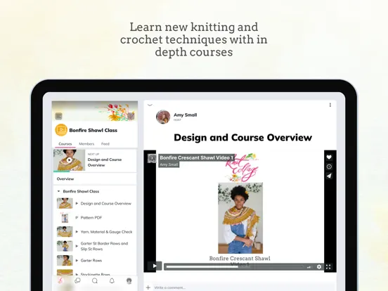 Knit Collage iPad Screenshots