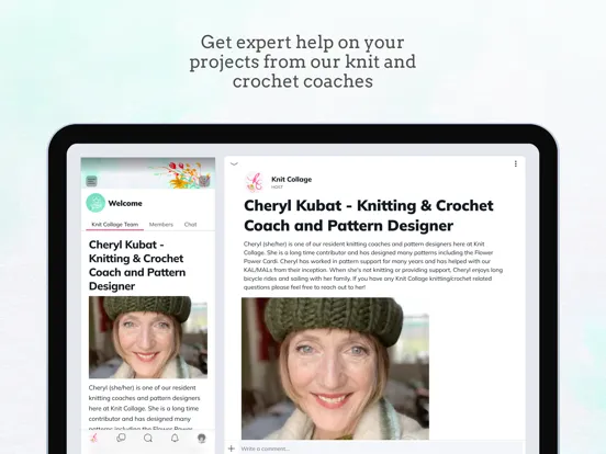 Knit Collage iPad Screenshots