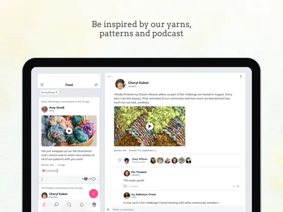 Knit Collage iPad Screenshots