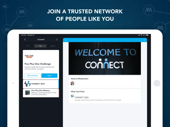 Zrzuty ekranu Master Networks iPad 