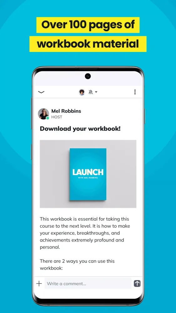 Launch with Mel Robbins Screenshots