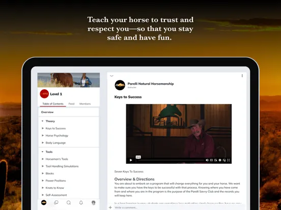 Скриншоты Parelli Natural Horsemanship iPad 