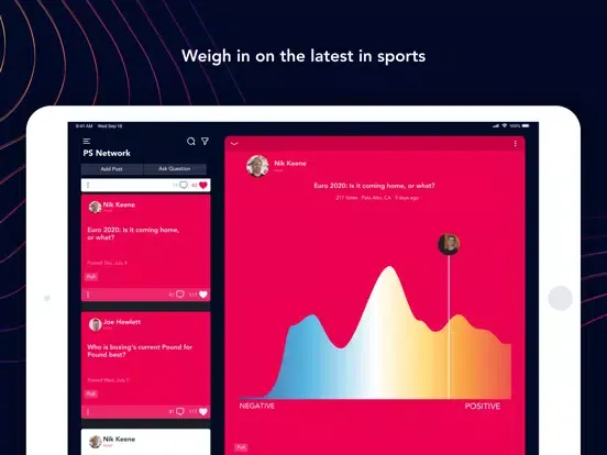 Planet Sport Network iPad  スクリーンショット