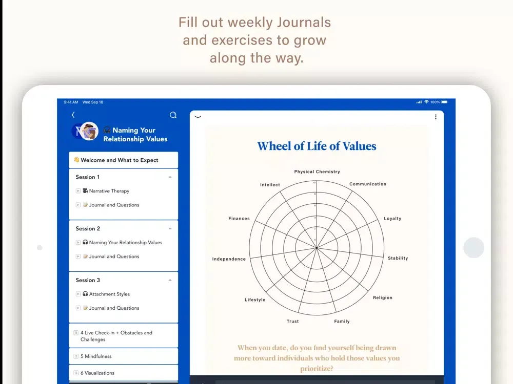 Скриншоты Real Mental Health iPad 