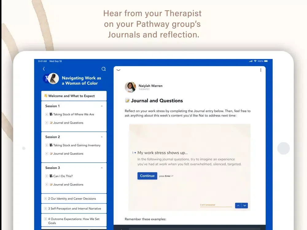 Скриншоты Real Mental Health iPad 