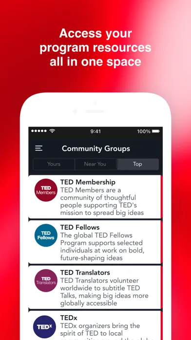 TED Community スクリーンショット