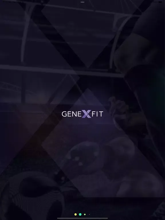 Tangkapan skrin GENEFIT Enterprise iPad 