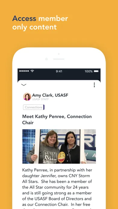 USASF Connection スクリーンショット