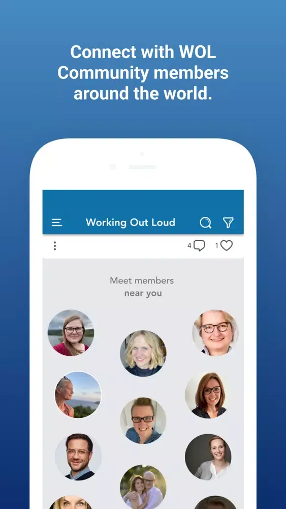 Ảnh chụp màn hình của Working Out Loud
