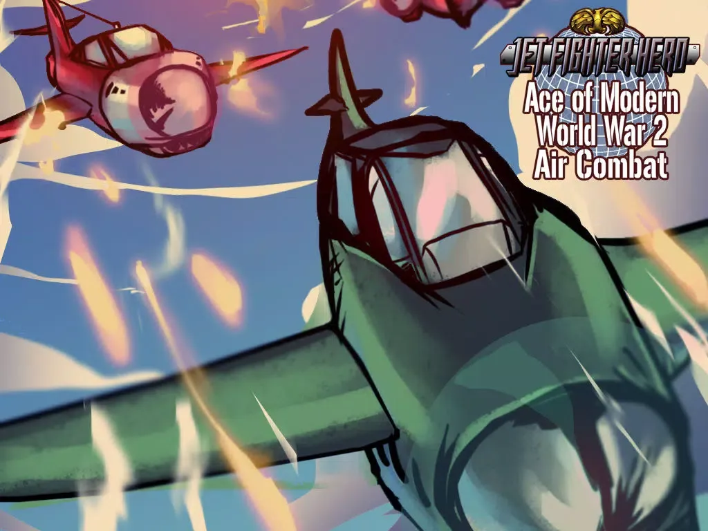 Tangkapan skrin Jet Fighter Hero Aces of Modern World War 2 Air Combat iPad 