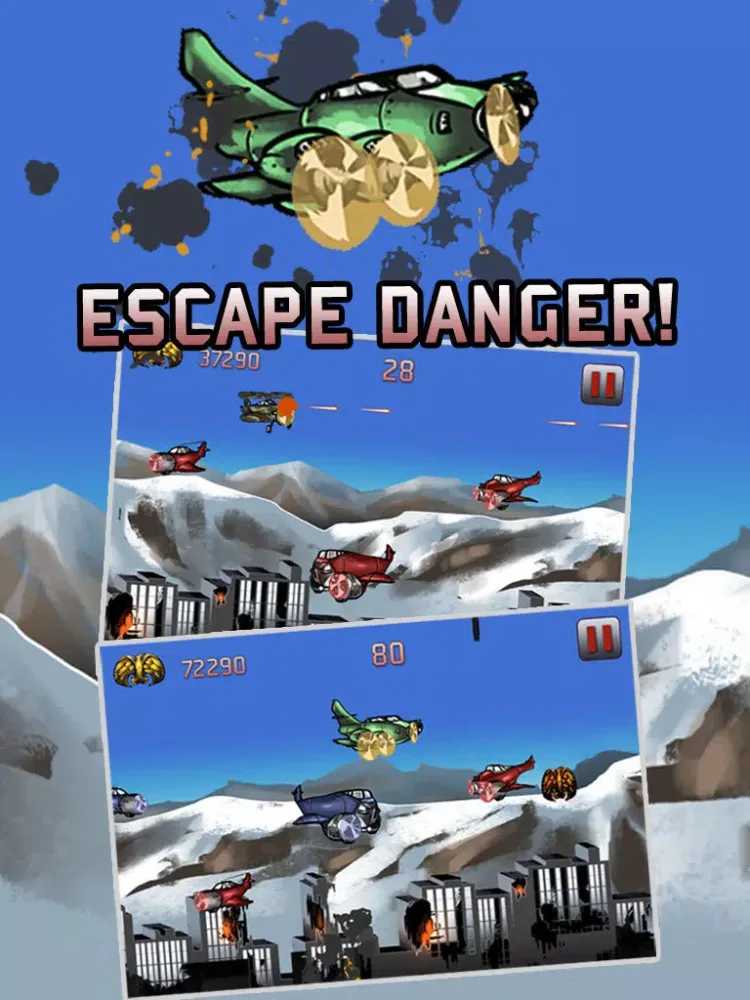 Tangkapan skrin Jet Fighter Hero Aces of Modern World War 2 Air Combat iPad 