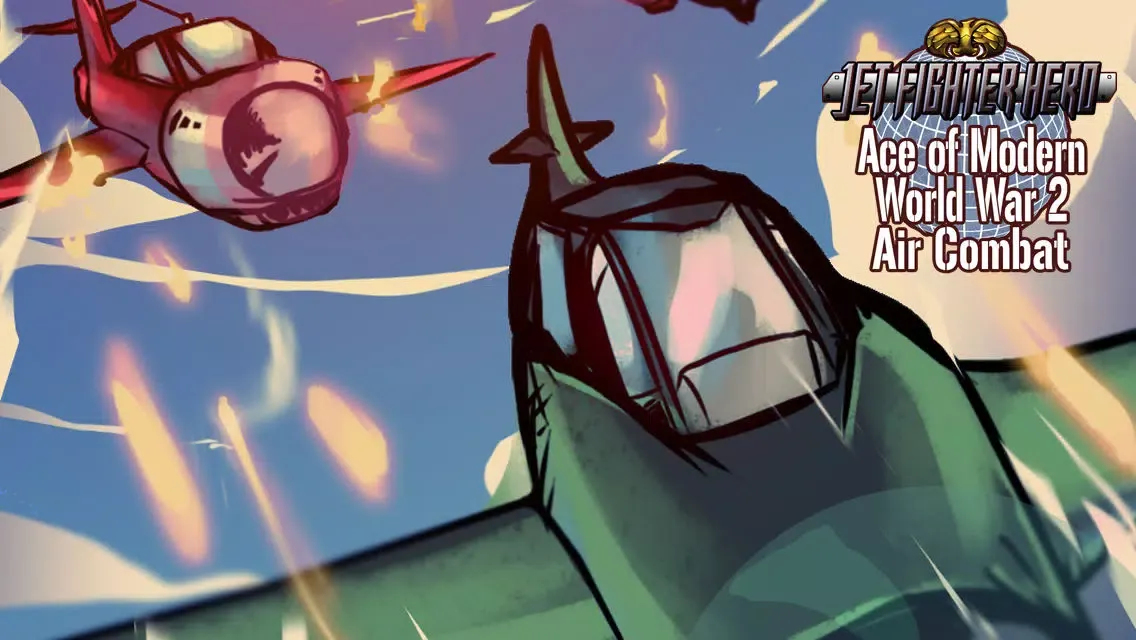 Tangkapan skrin Jet Fighter Hero Aces of Modern World War 2 Air Combat