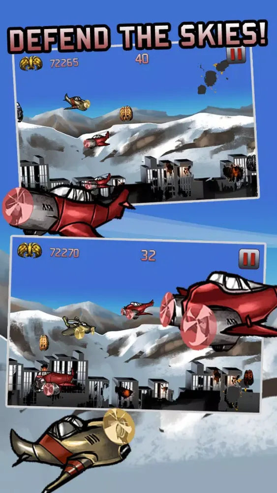 Tangkapan skrin Jet Fighter Hero Aces of Modern World War 2 Air Combat