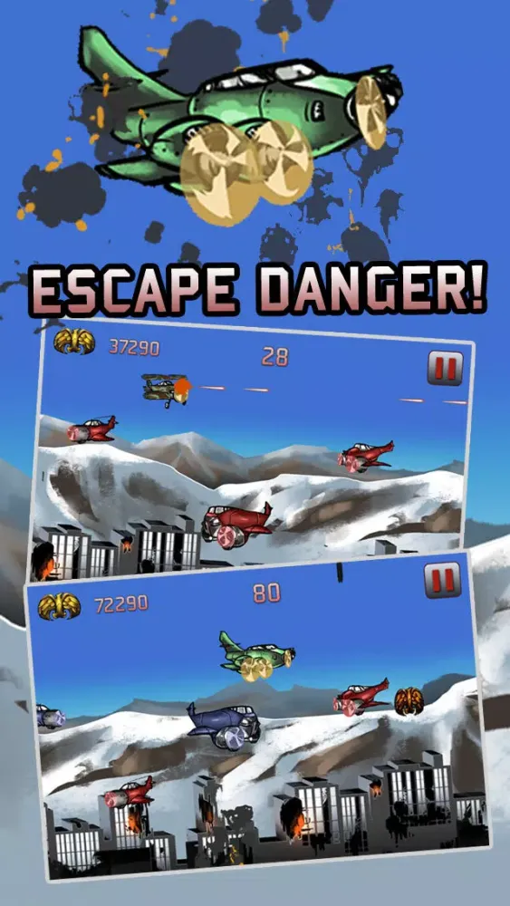 Tangkapan skrin Jet Fighter Hero Aces of Modern World War 2 Air Combat