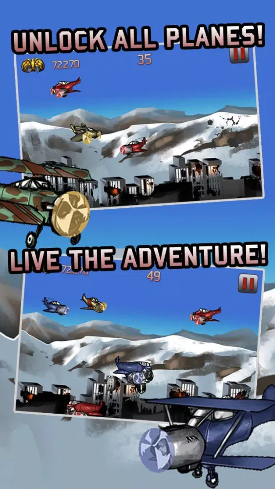 Tangkapan skrin Jet Fighter Hero Aces of Modern World War 2 Air Combat