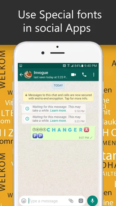 Fancy Text - Font Changer应用截图