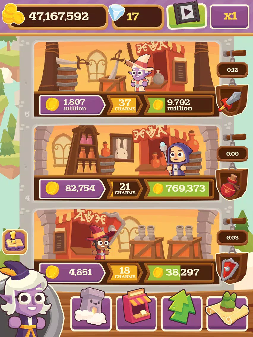 ภาพหน้าจอของ Charming Keep iPad 